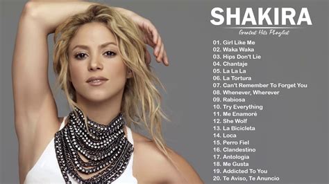shakira top 5 songs